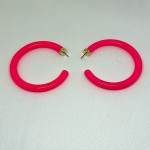 Hot pink Banana Republic Earrings
